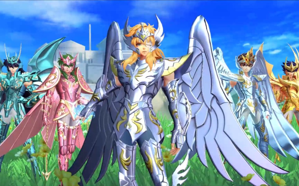 【神圣衣天鹅座】五小强集结 出场及背景动画_哔哩哔哩_bilibili