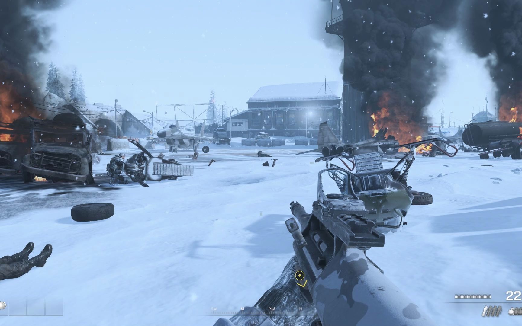 《使命召唤6》最震撼一幕