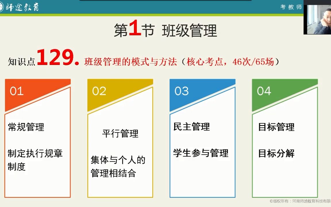 130班级管理的模式与方法《教育学》第十章哔哩哔哩bilibili