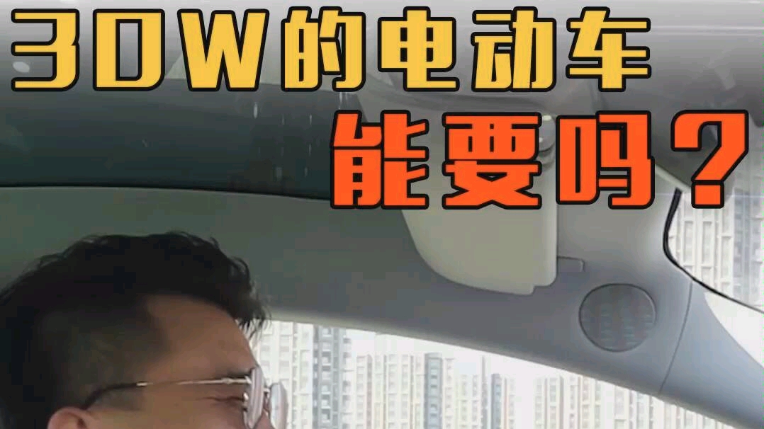 30w买台电动车?国产特斯拉行吗?哔哩哔哩bilibili