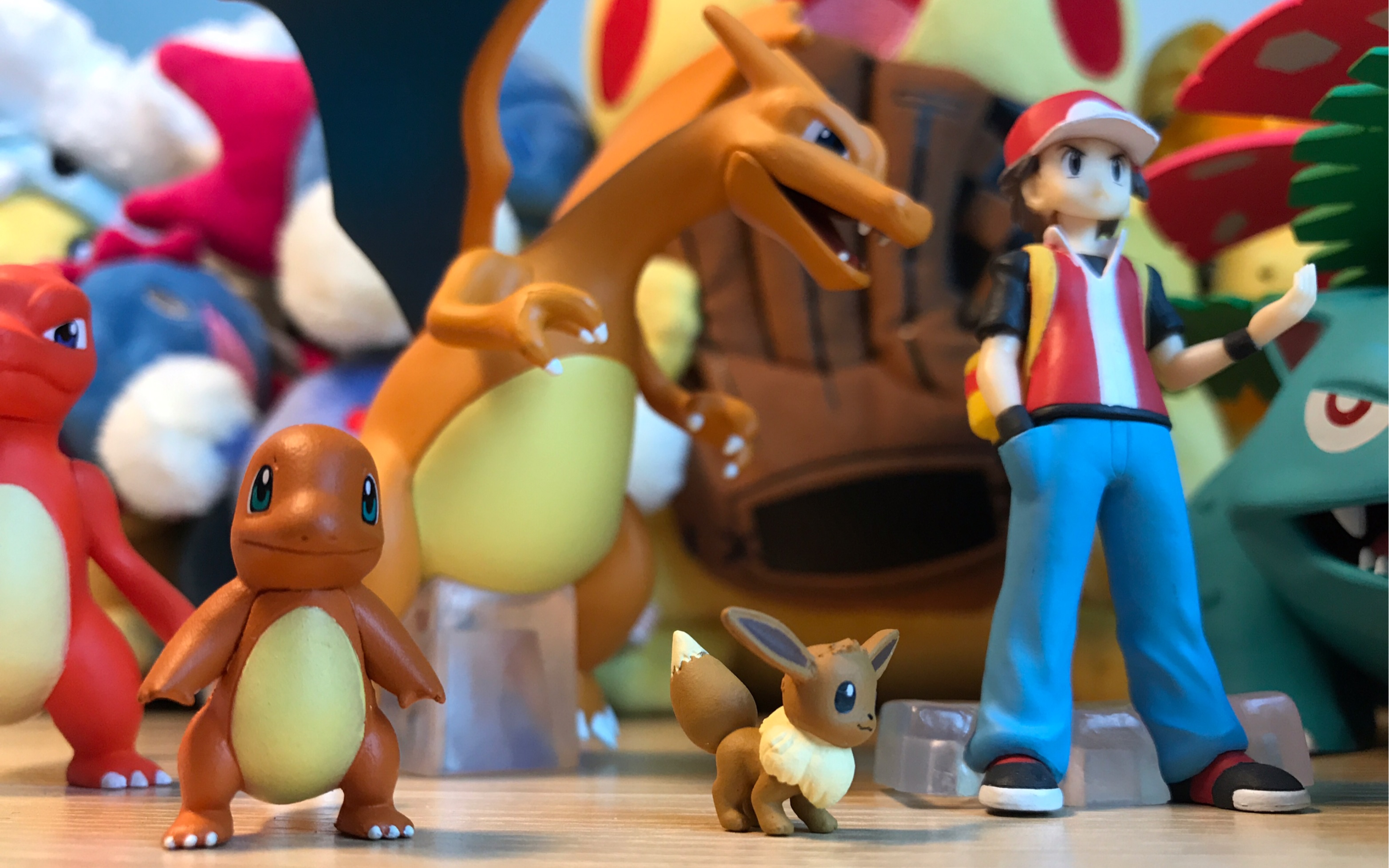 [精灵宝可梦]万代比例手办 皮卡丘 关东御三家图鉴盒蛋开箱测评