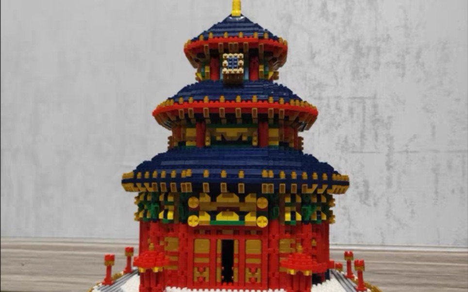 北京天坛7800颗乐高挑战ヾ(72757075)17