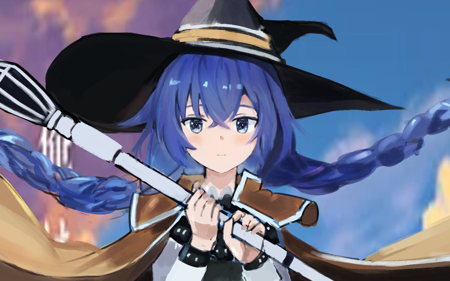 【绘画过程】水圣级魔法师——洛琪希