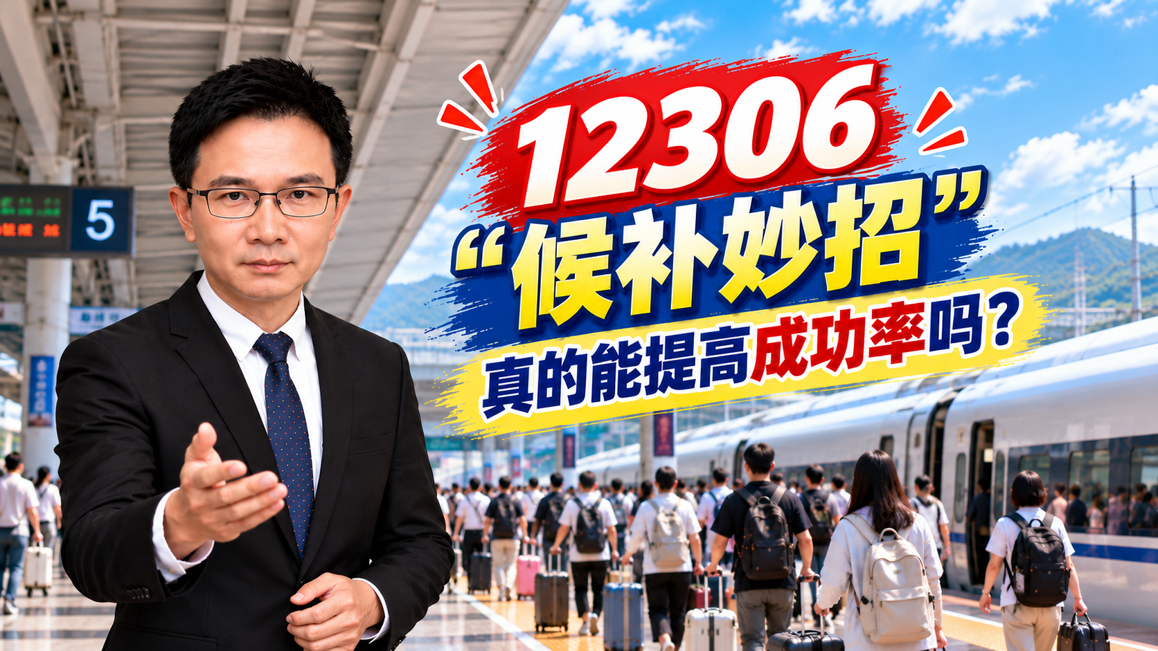 “12306候补妙招”，真的能提高成功率吗？