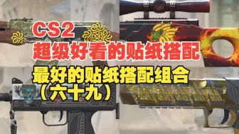 Download Video: 【CS2】4K绝美呈现；不容错过的精选贴纸搭配大赏（六十九）