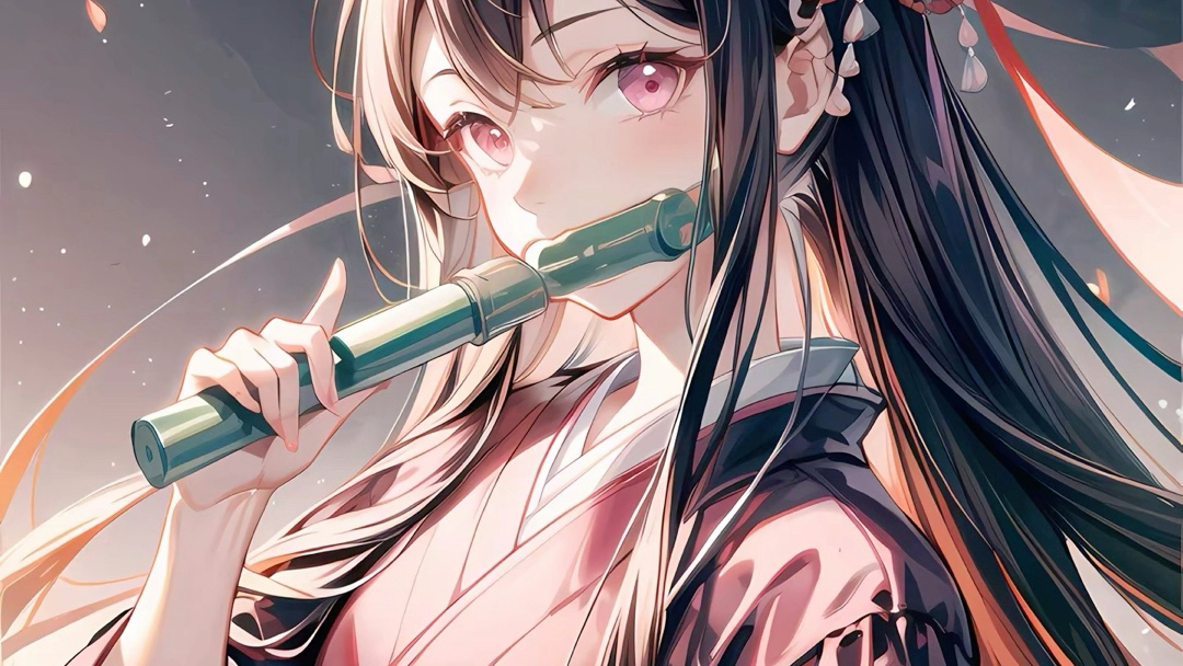 ai绘画 鬼灭之刃 祢豆子