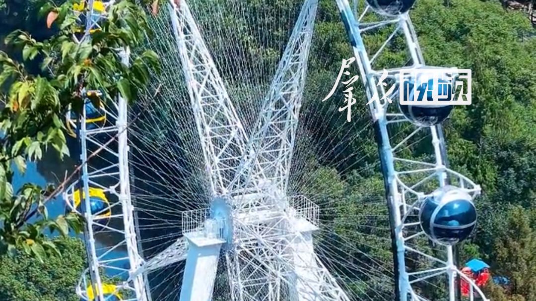 坐摩天轮舱门全程未关，一家三口惊险坐完一圈，当事人称落地后园方主动退票，已接受。公园：正调监控，可能是工作人员失误。