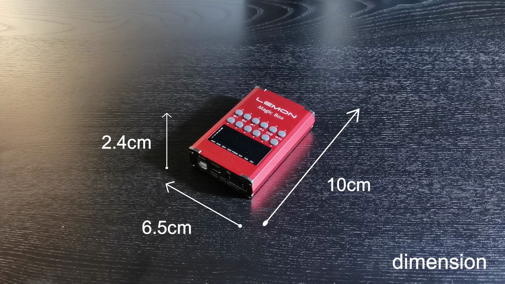 柠檬lemonmagicbox小魔盒便携录音声卡eng