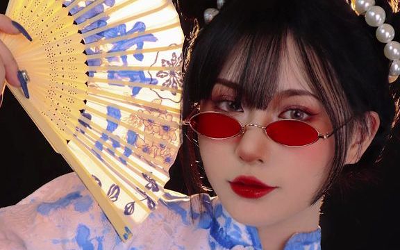 新创意 画中人国潮仿妆!