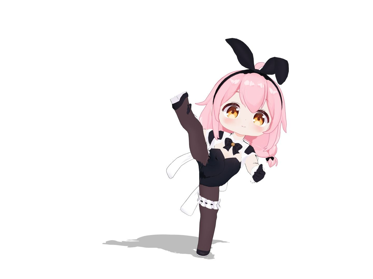 【永雏塔菲|mmd】菲柱一字马喵