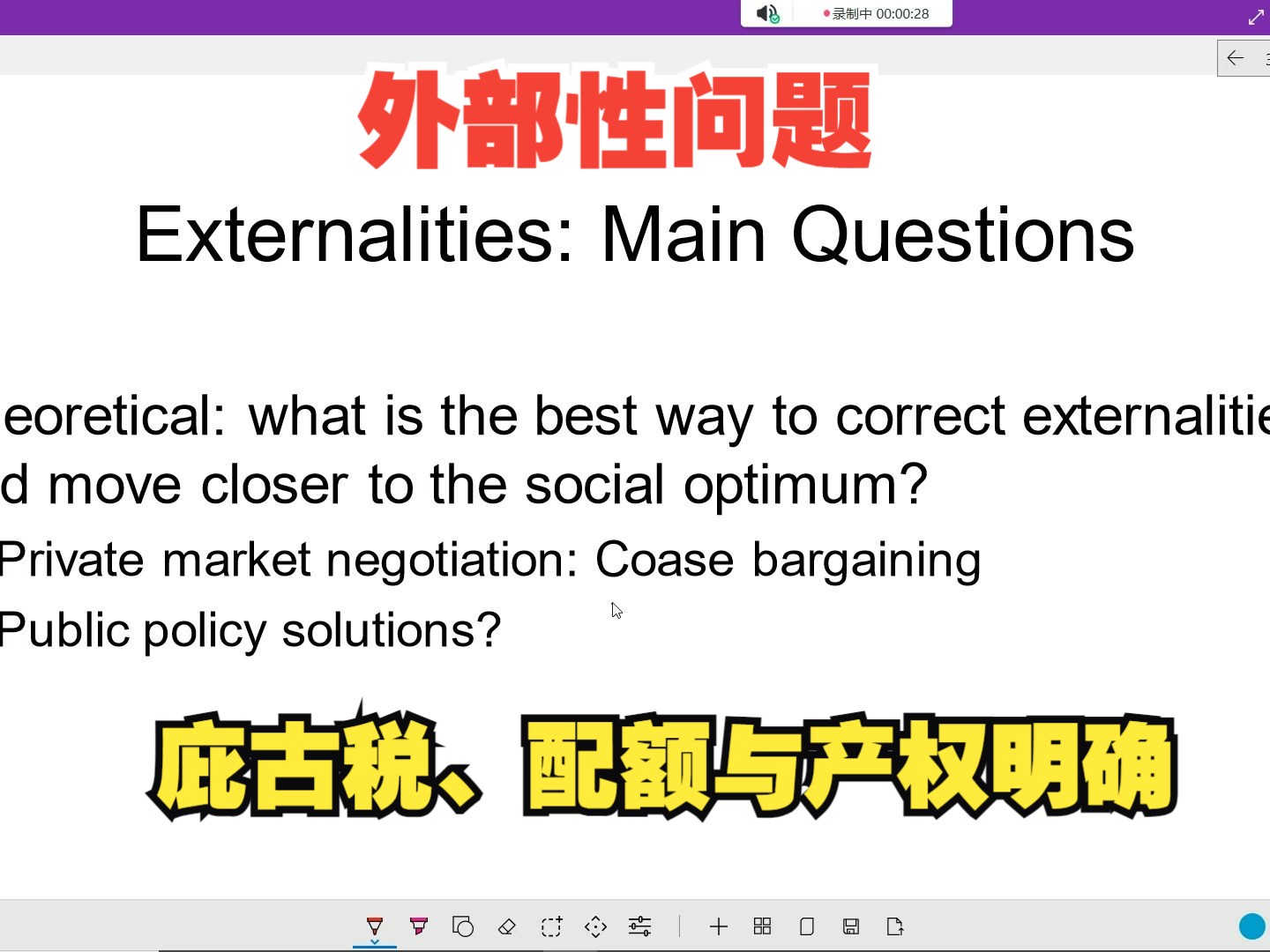 环境经济学问题(外部性的解决:庇古税、配额问题)哔哩哔哩bilibili