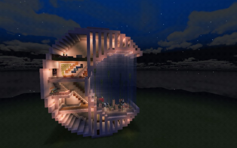 minecraft我的世界月亮屋