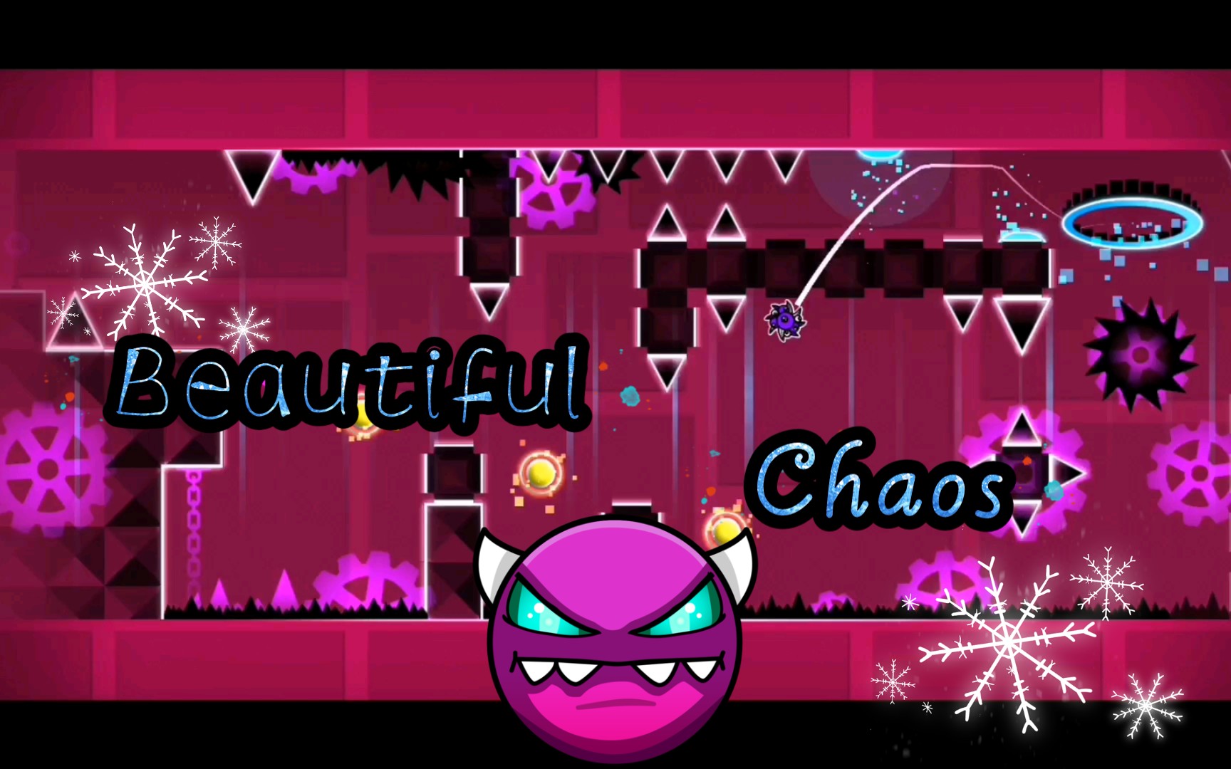 几何冲刺40demon我的第一个medbeautifulchaos