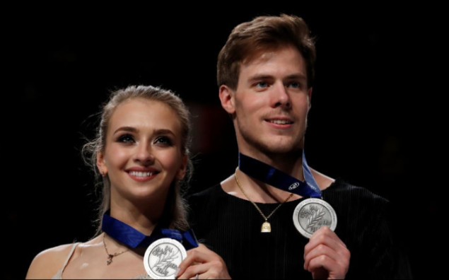 【花样滑冰】俄罗斯花滑冠军组合冰上探戈 victoria sinitsina&nikita