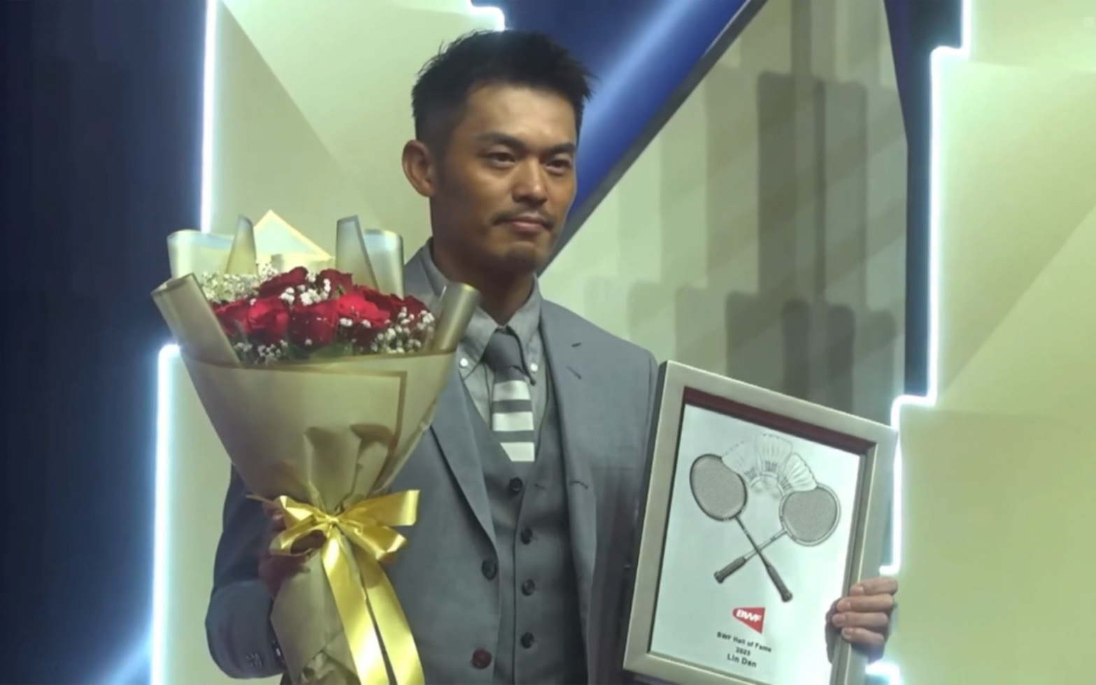 羽毛球名人堂 林丹获奖感言