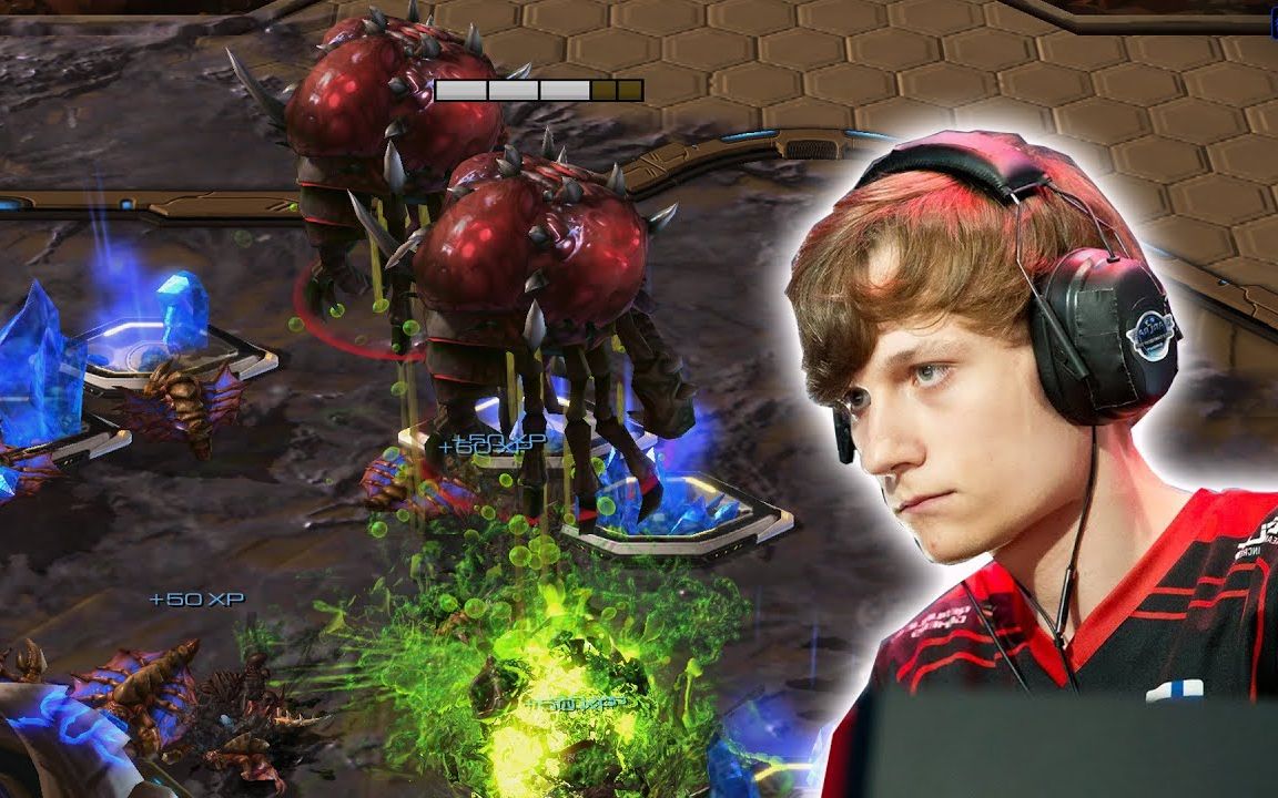 虫族vs虫族 蟑螂vs蟑螂- 星际争霸2 - serral vs solar