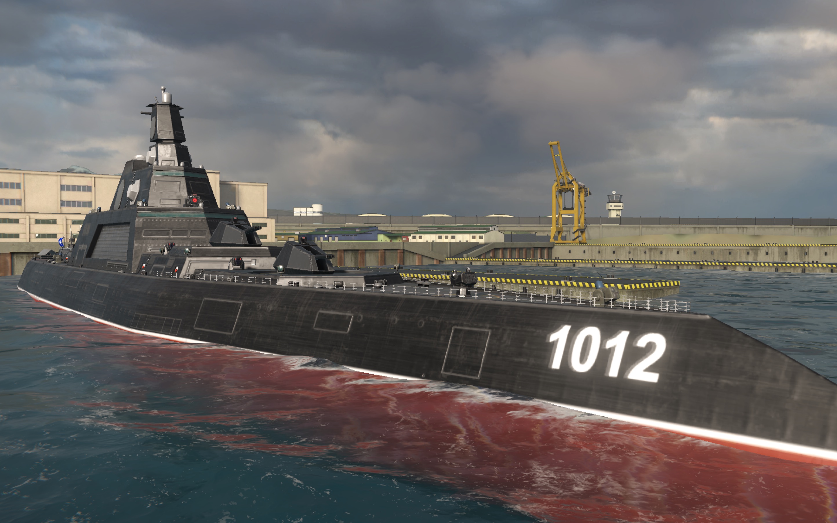 【现代战舰】游戏实况|帝国之刃—马萨诸塞号巡洋舰 实战演示