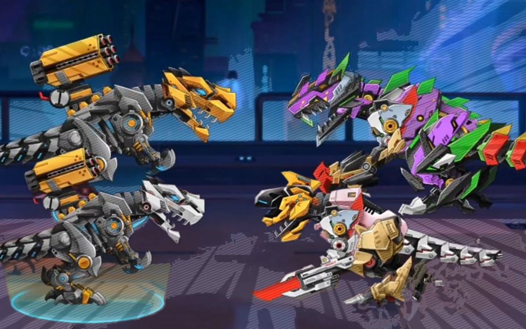 霸王龙对战机械暴龙谁得冠军?