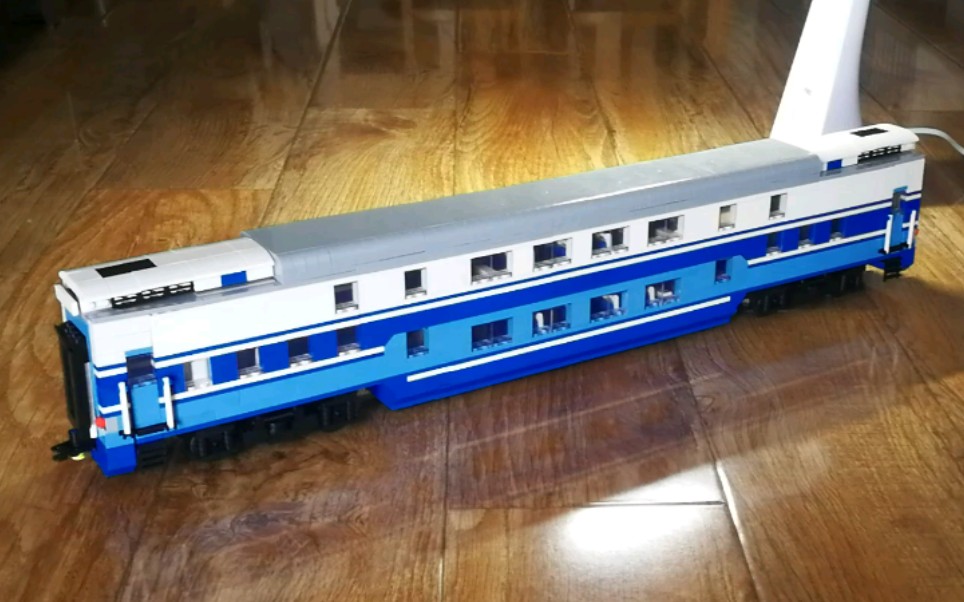 乐高moc火车中国铁路syz25k型车厢