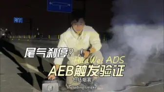 Descargar video: 遥遥领先的华为ADS2.0居然会被汽车尾气干出AEB？！浩哥来打假