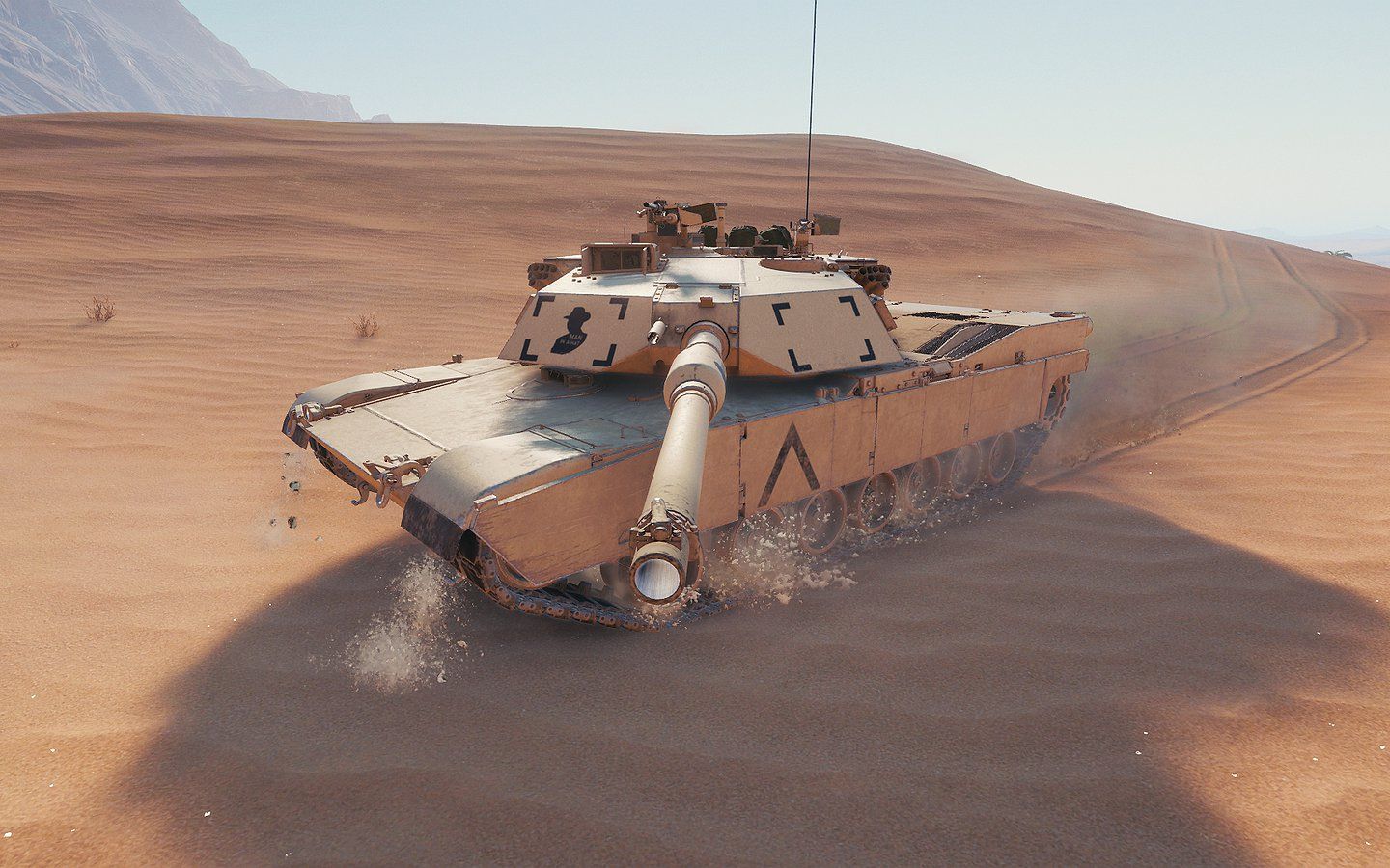 《坦克世界world of tanks》m1a1 艾布拉姆斯主战坦克 m1a1 abrams