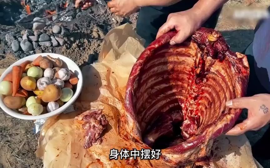 蒙古的羊肉随便吃,更可以实现羊肉自由,蒙古特色美食哔哩哔哩bilibili