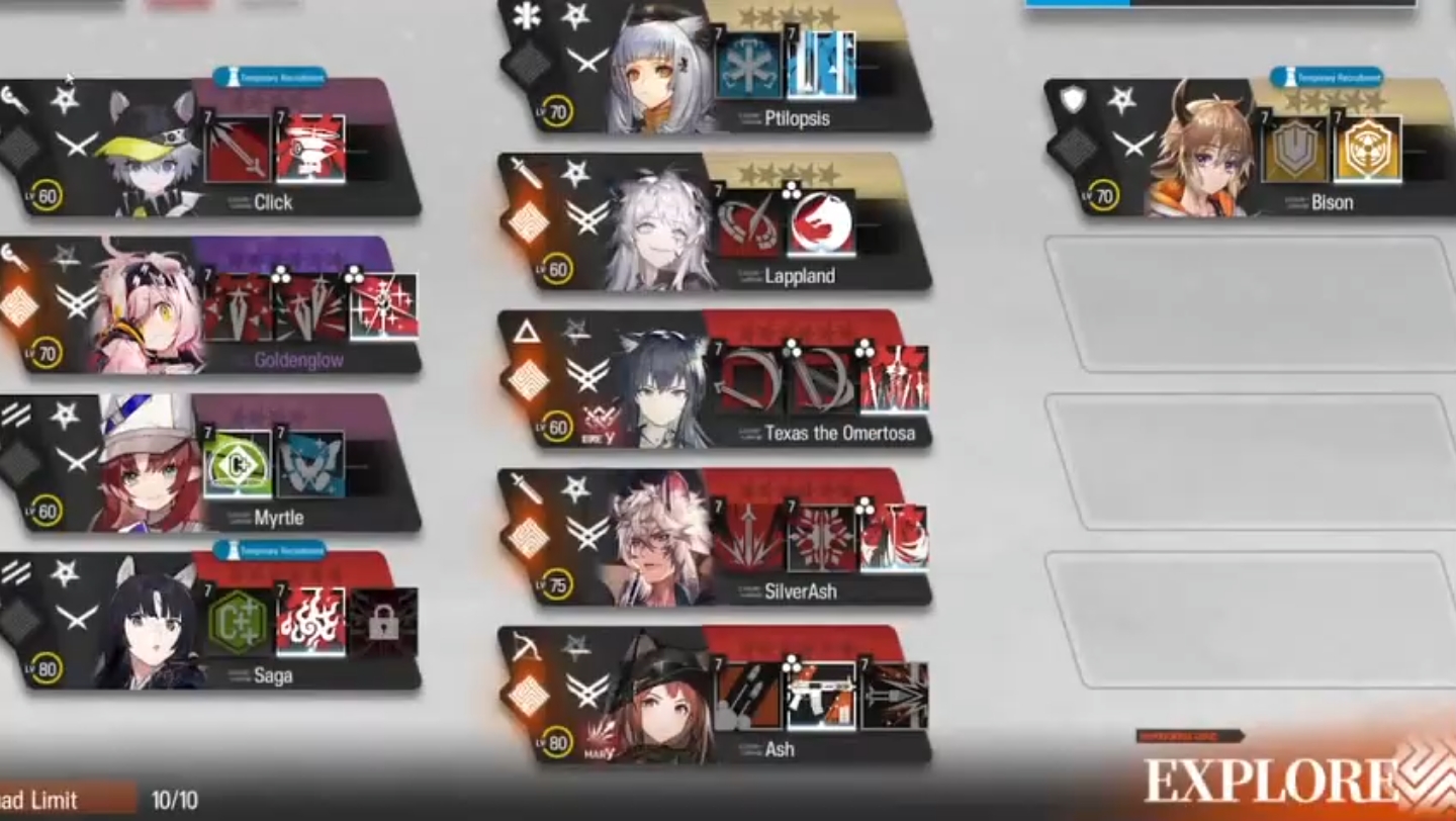 明日方舟创作者应援计划:明日方舟画中人复刻wr-7低配作业游戏精彩