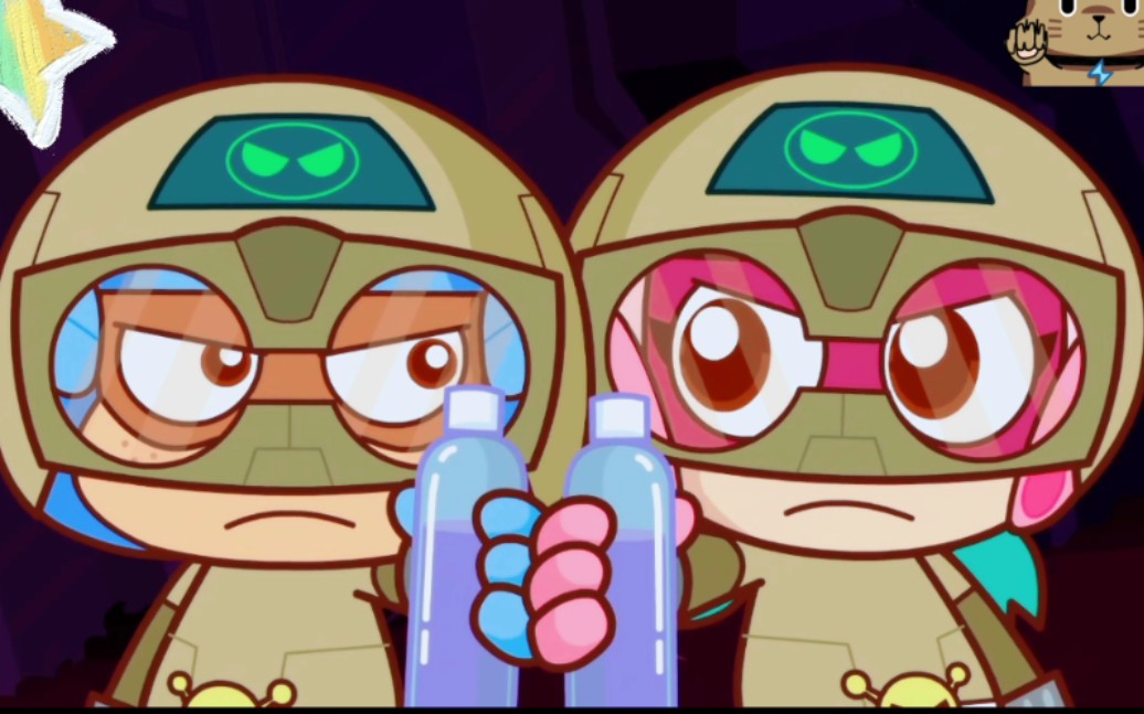 粗心超人和甜心超人真是心有灵犀啊