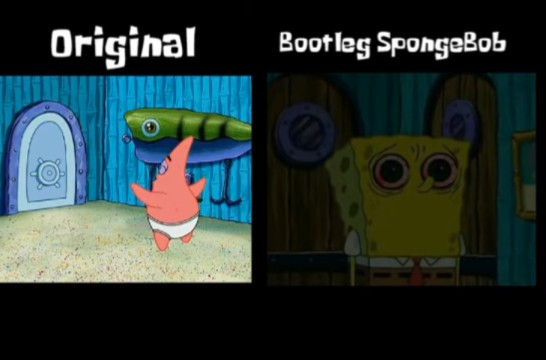 [图]SpongeBob SquarePants: Dumped vs Bootleg (Comparison)