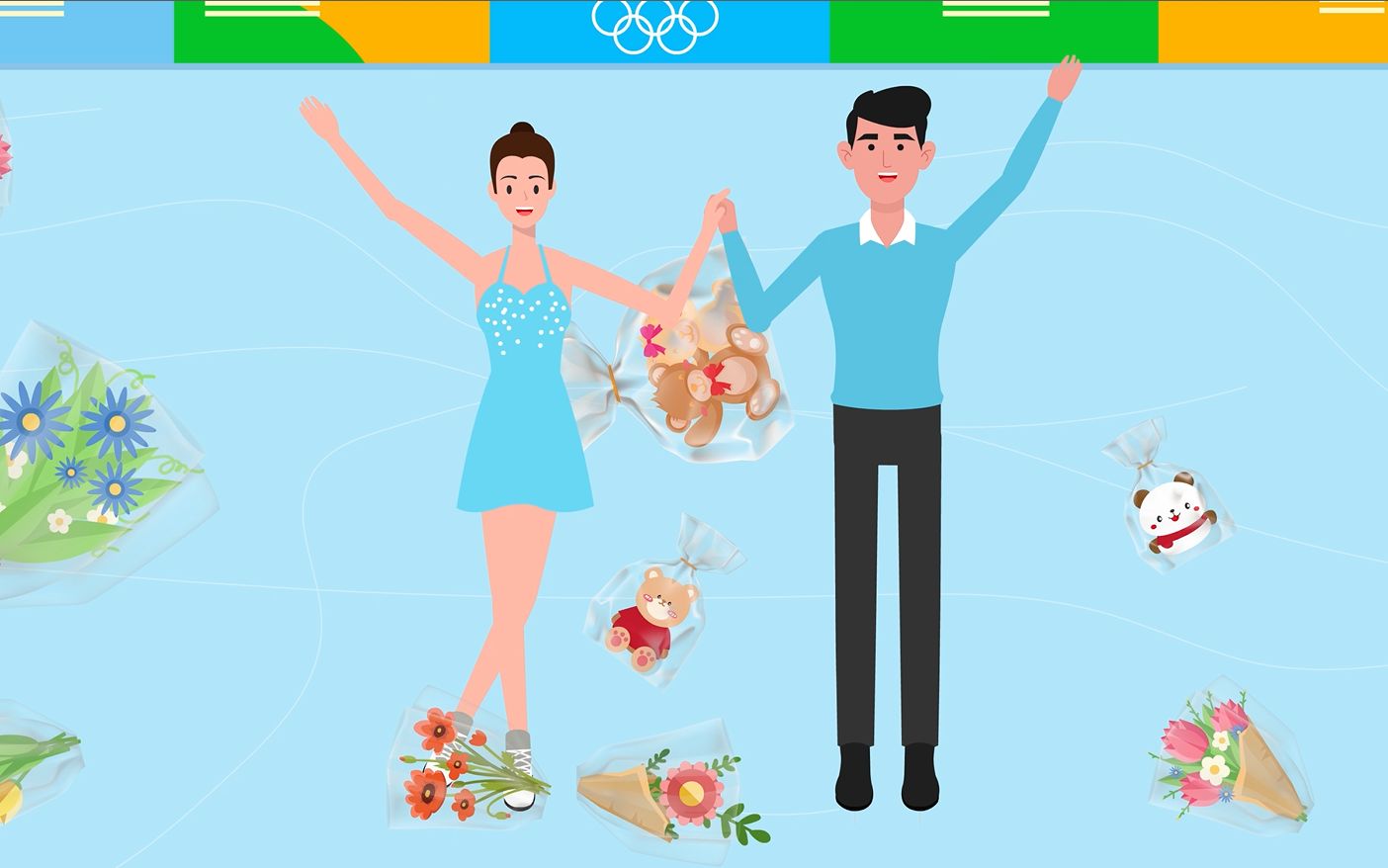 花样滑冰,刀尖起舞的冰上芭蕾,美丽与力量由内而外