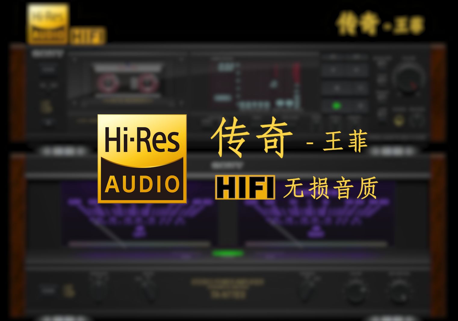 [图]【Hi-Res无损】《传奇》王菲 - 经典歌曲无损音质开口脆 - 只是因为在人群中 多看了你一眼 再也没能忘掉你容颜