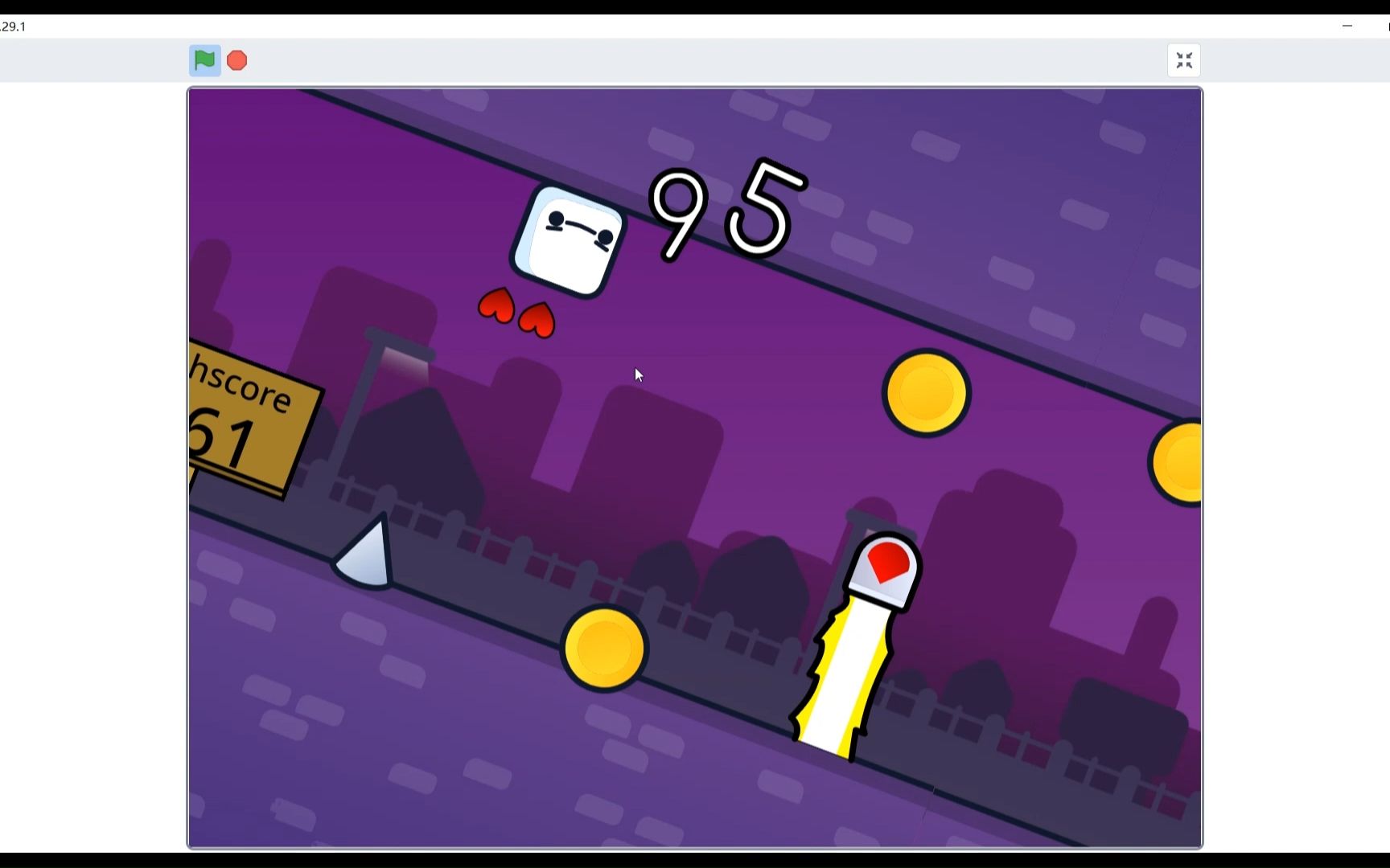 260,翻滚跑酷---scratch作品精选(第260期)