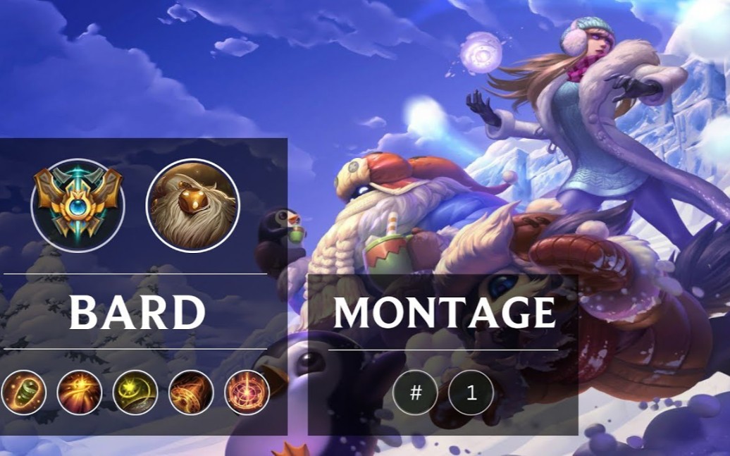 【lol蒙太奇】星界游神-2020最佳巴德操作_哔哩哔哩_bilibili