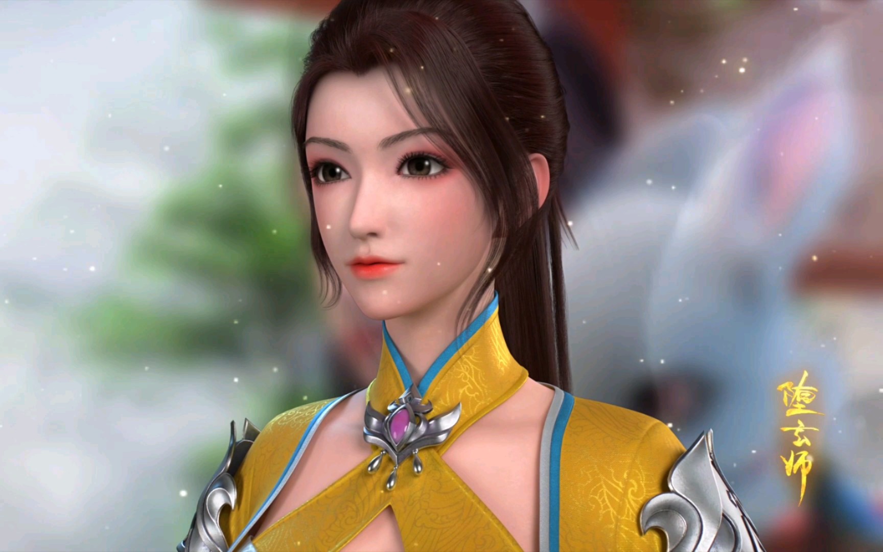 堕玄师动漫『白堇角色建模形象展示预告』