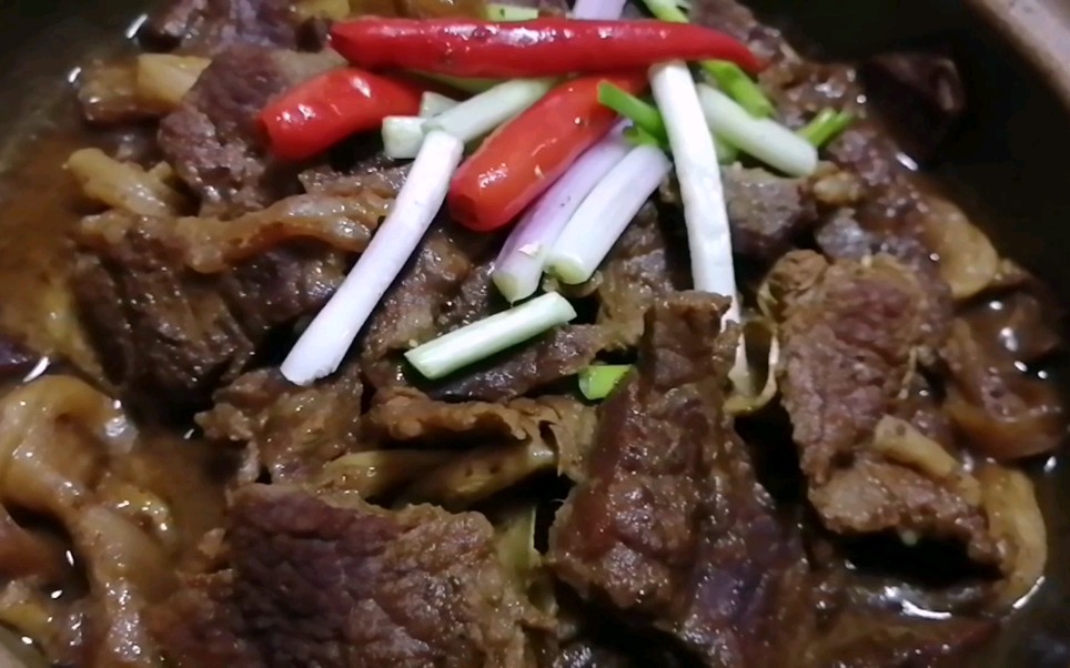 红烧牛肉萝卜干