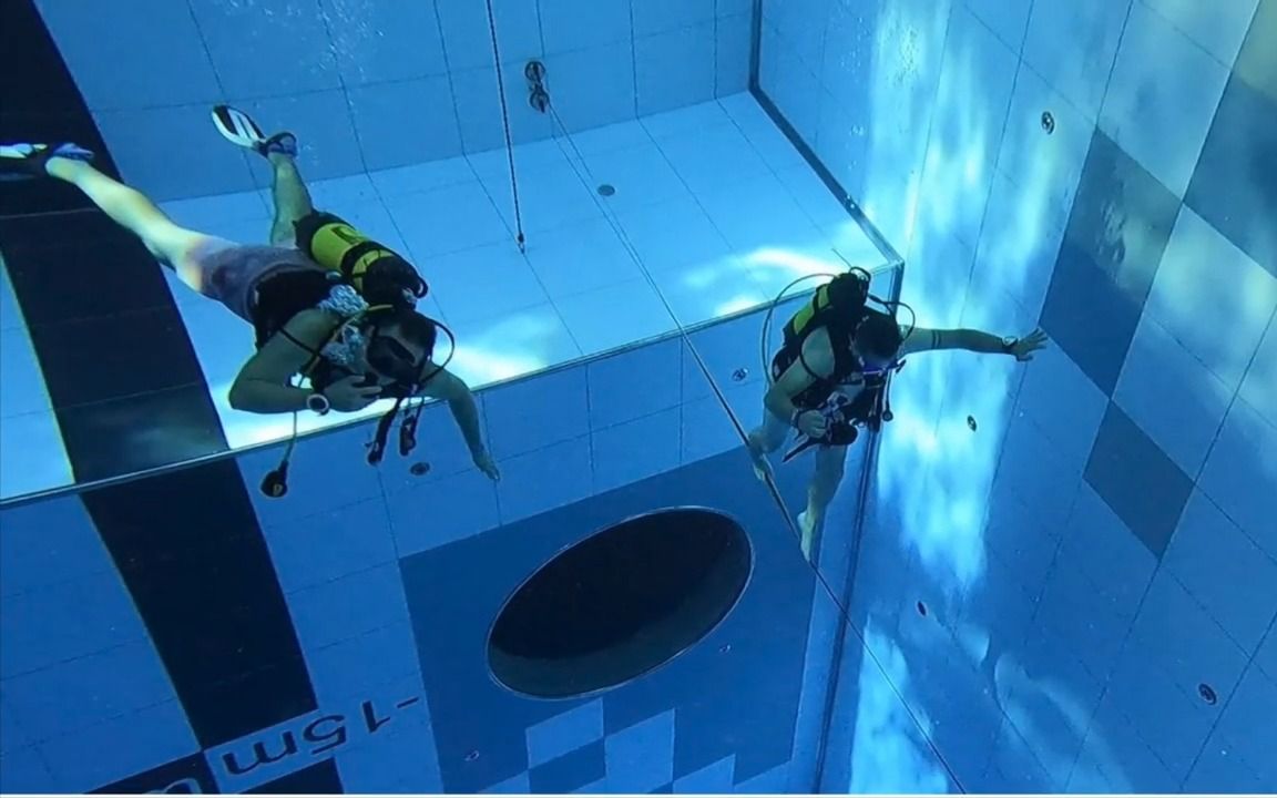 【潜水】世界上最深的室内潜水池!