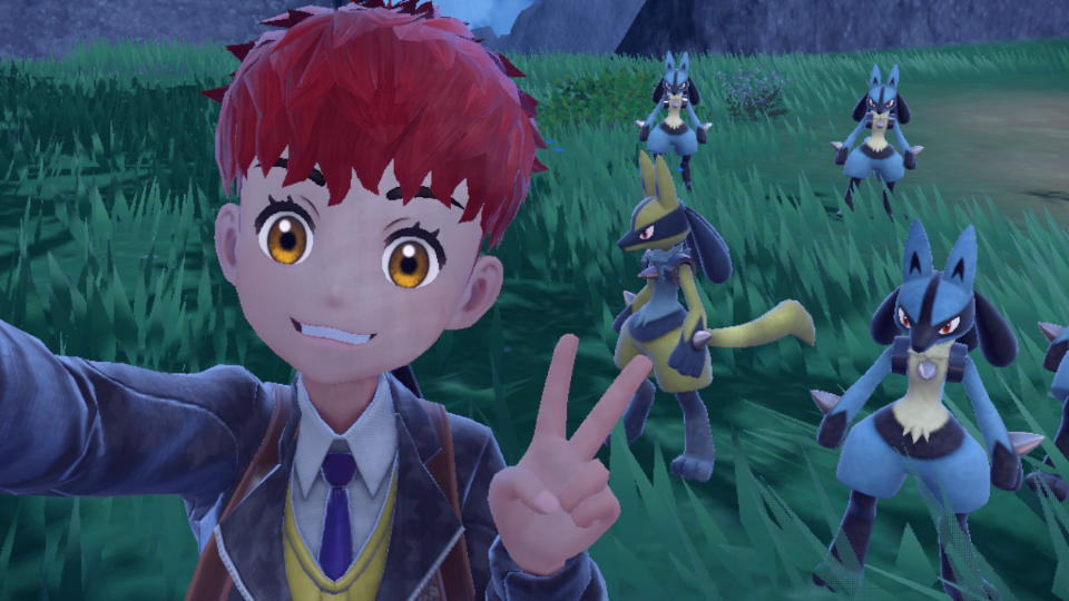 m的宝可梦异色收集-朱紫098-路卡利欧(大量出现)