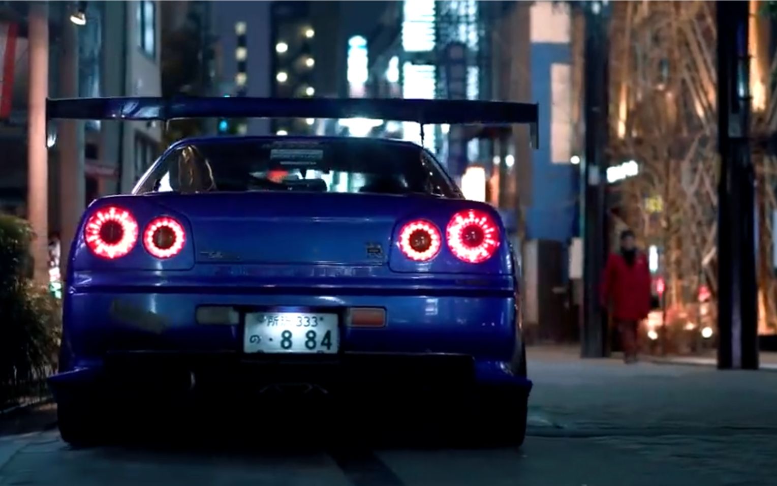 【gtr】 night run - 日产 r34 gtr 夜游 东京 街头