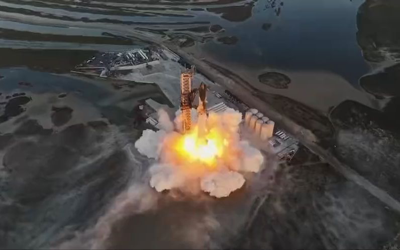 elon musk马斯克火箭发射