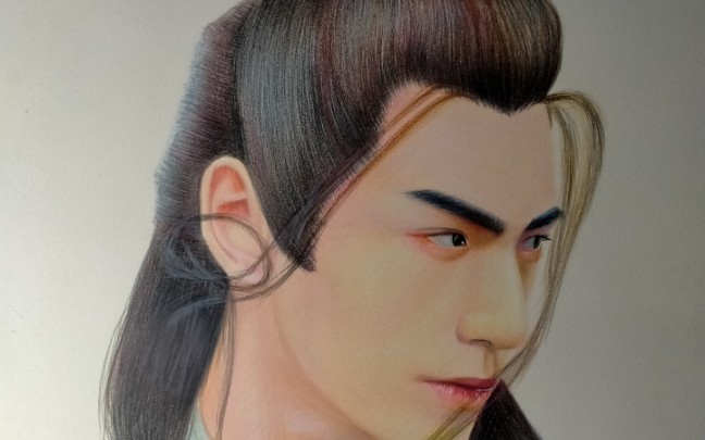 【彩铅】彩铅人物2(润玉,罗云熙,小鱼仙官)全程