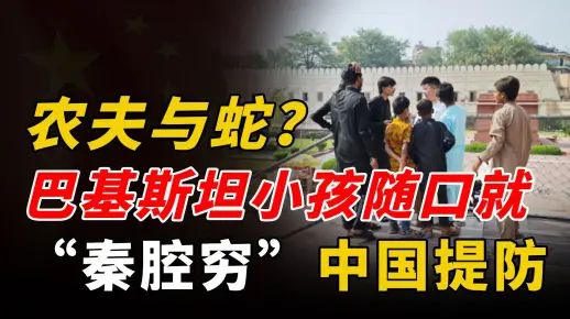 现实版农夫与蛇？巴基斯坦小孩随口就“秦腔穷”，中国要提防！