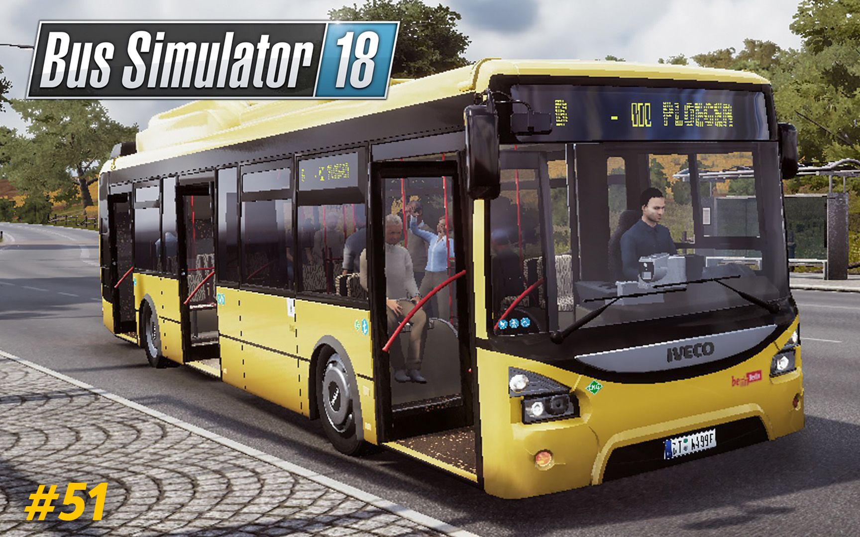 [图]巴士模拟18 #51：言归正传目标完成 旅游任务解锁 | Bus Simulator 18