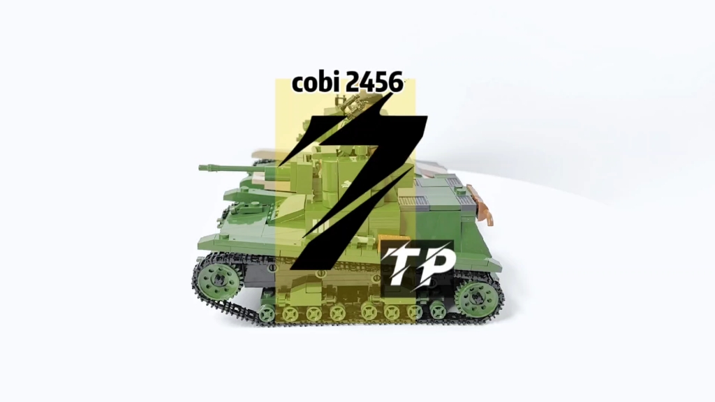 波兰冷门小车7tp奉上 老车神马的最好玩了 来自cobi积木