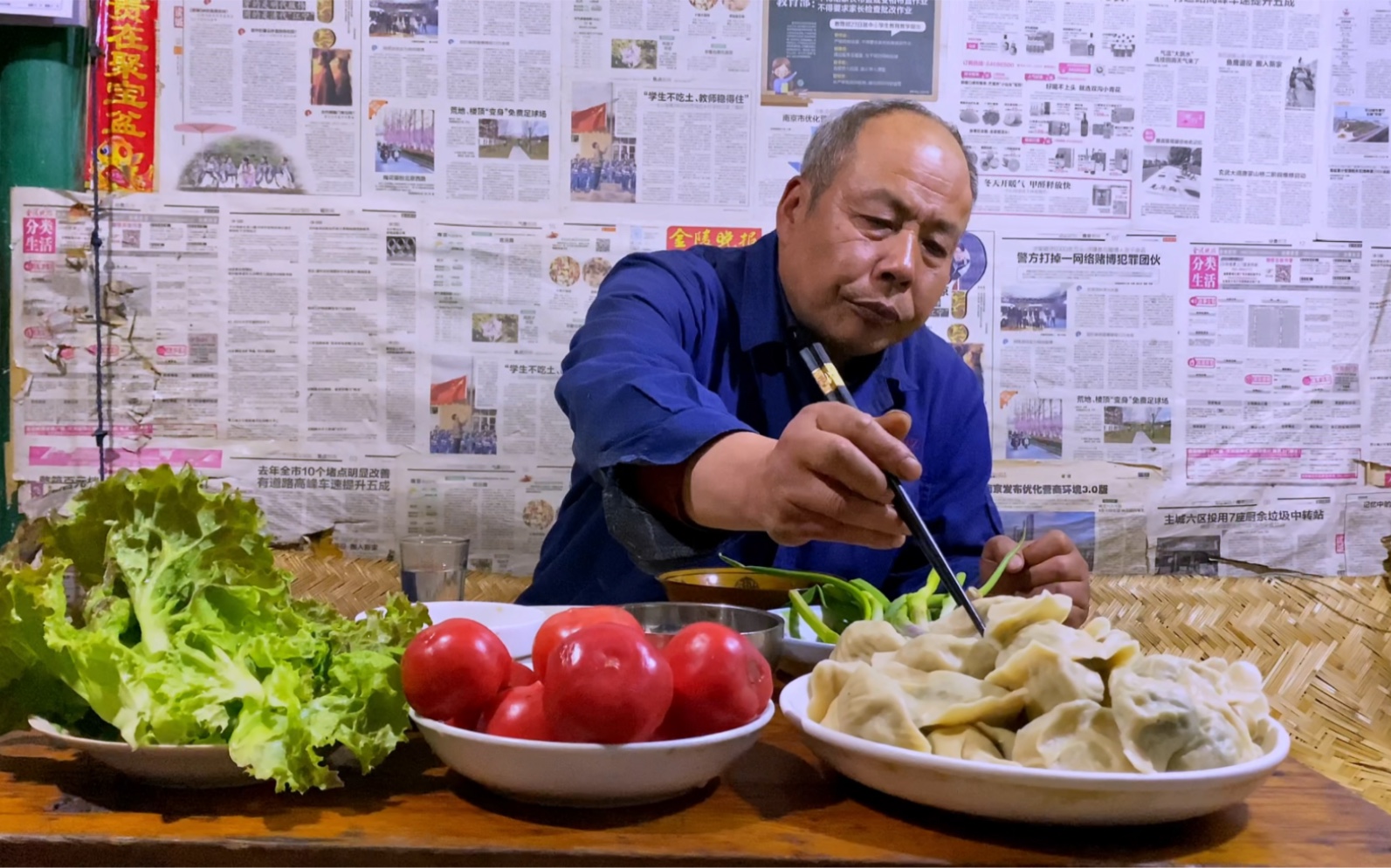 野菜之王包的饺子,你吃过吗?大爷也整上一大盘,味道果然与众不同哔哩哔哩bilibili