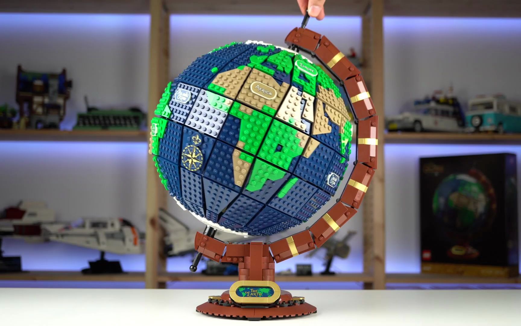 【中文配音】乐高21332 ideas地球仪评测