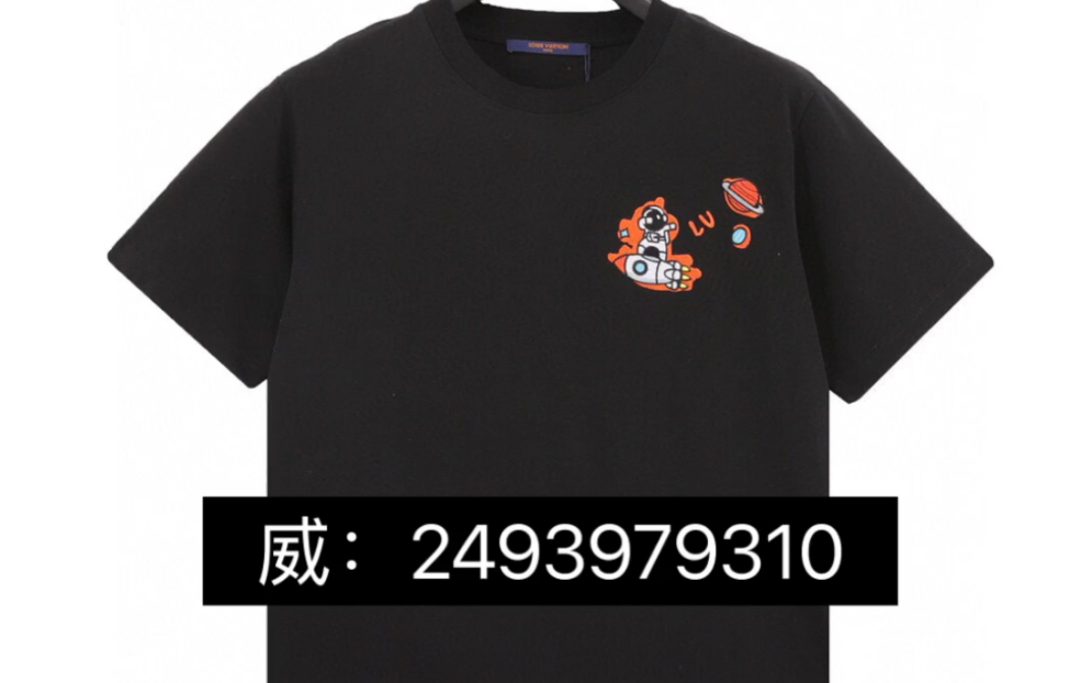 louis vuitton/路易威登lv 宇航员刺绣短袖t恤
