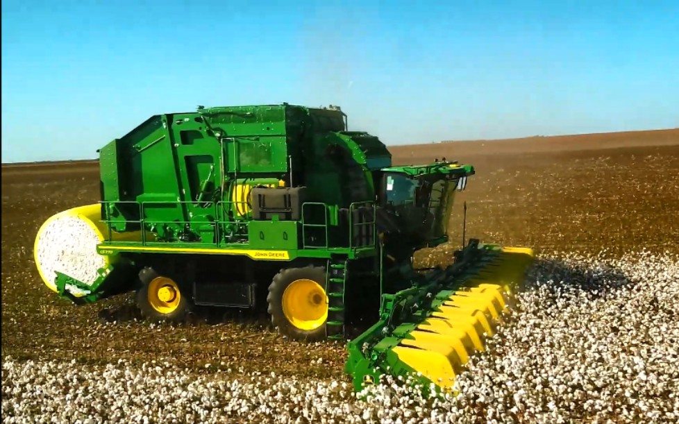 com约翰迪尔棉花收割机cp770searc