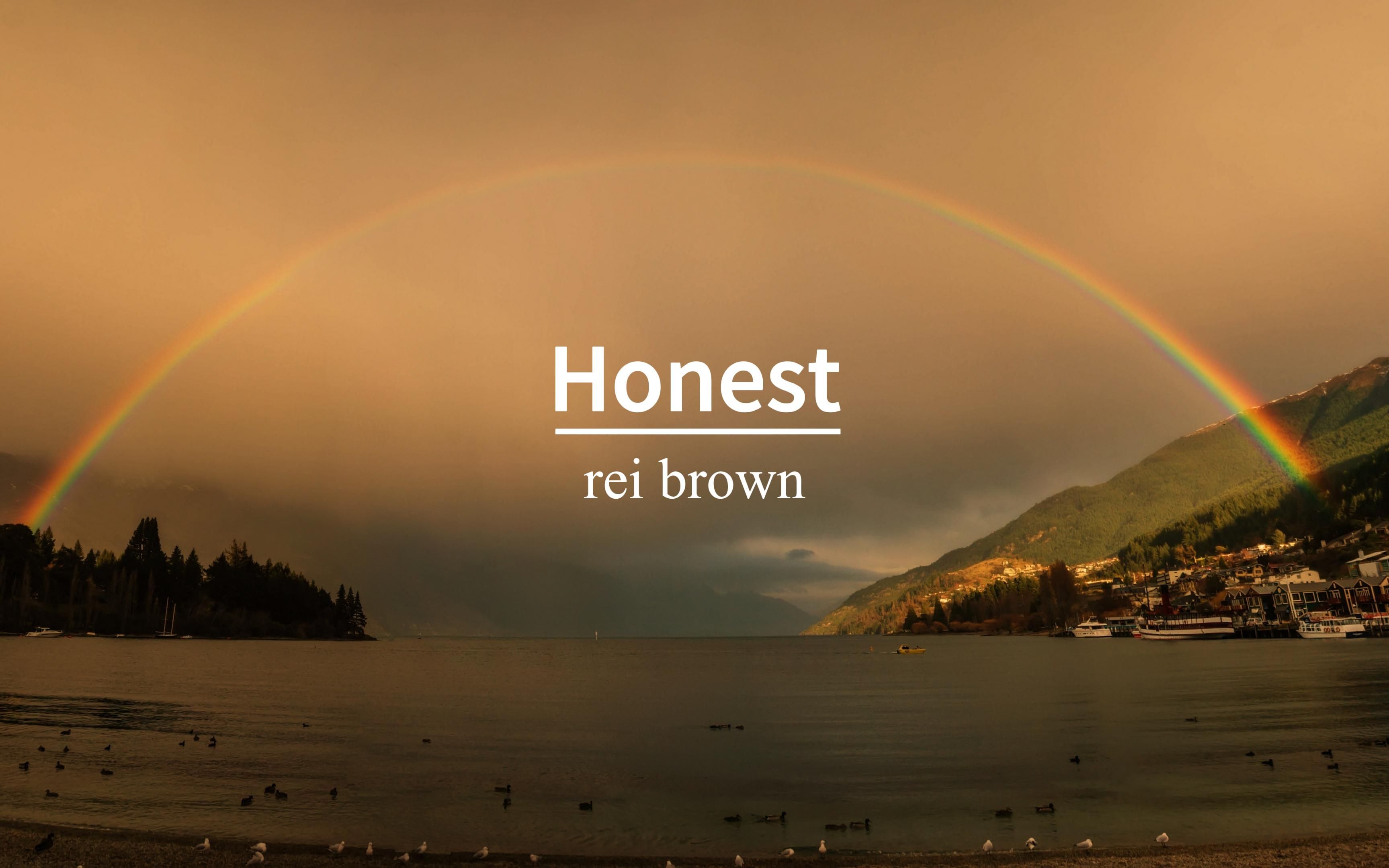 [图]“一个人走路是和地球的单独约会。”《Honest》