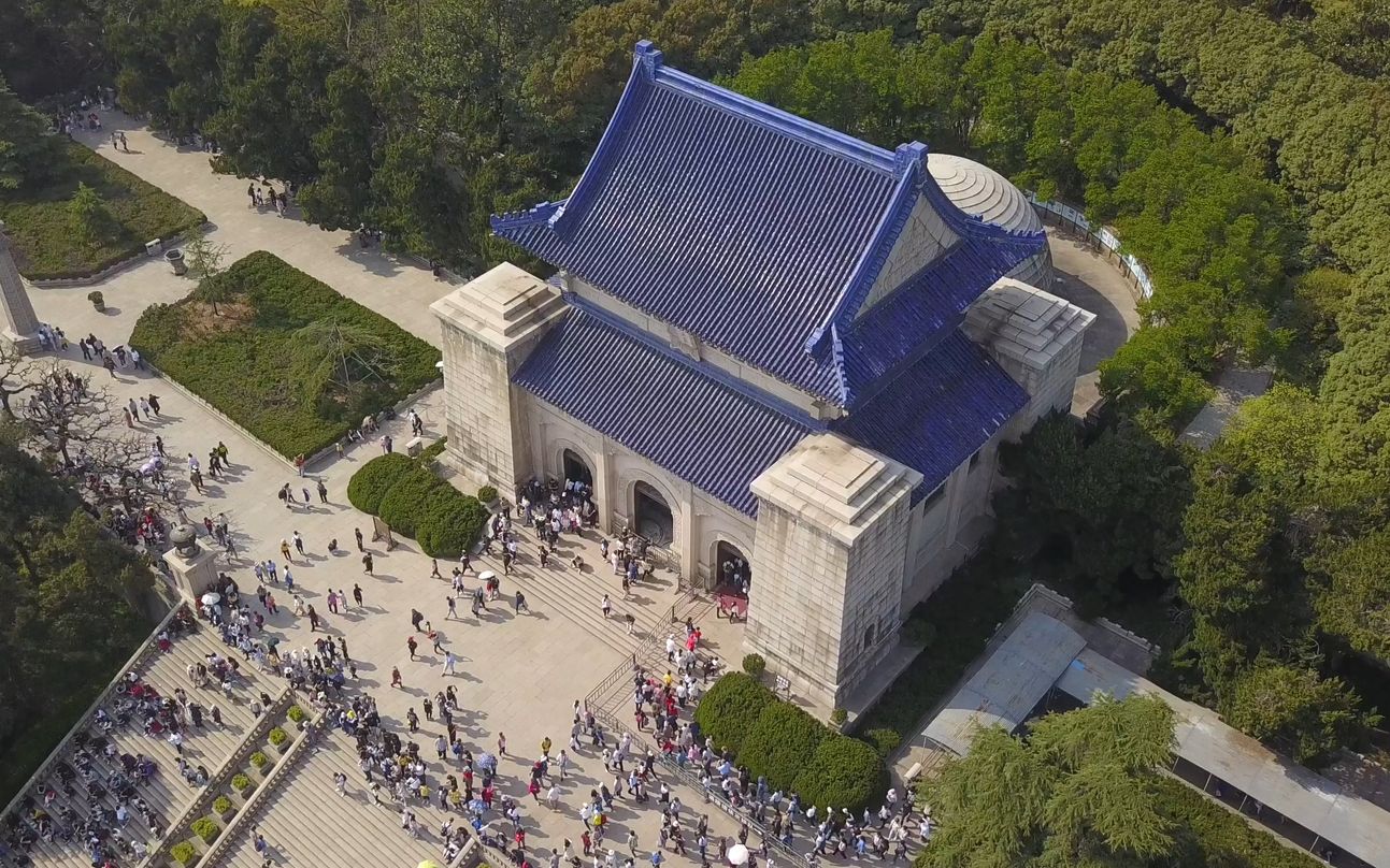 dji mavic pro 4k 航拍 南京 老门东 中山陵 玄武湖 20190406