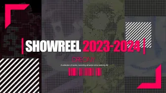 Скачать видео: 【AE作品集】SHOWREEL 2023-2024 form Dreony.(求职用)